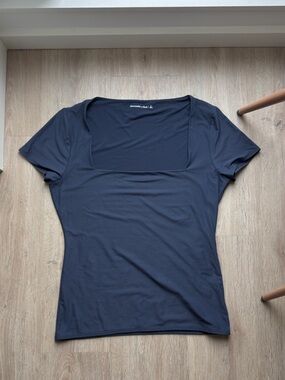 Abercrombie Soft Matte Seamless Tuckable Squareneck Top | Size L